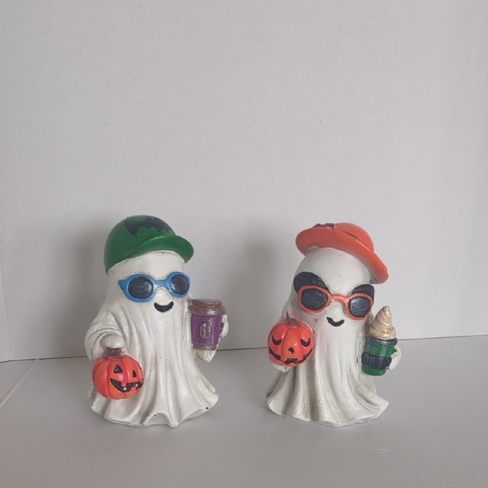 Coffee Ghost Figurines
